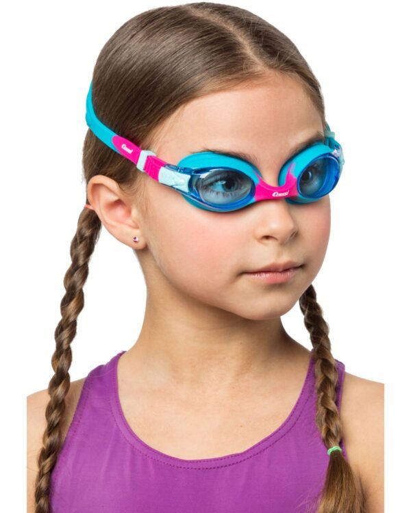 Gafas de Natación Cressi Dolphin 2.0 Azure/Rosa | Cómodas y Seguras para Niños - Image 3